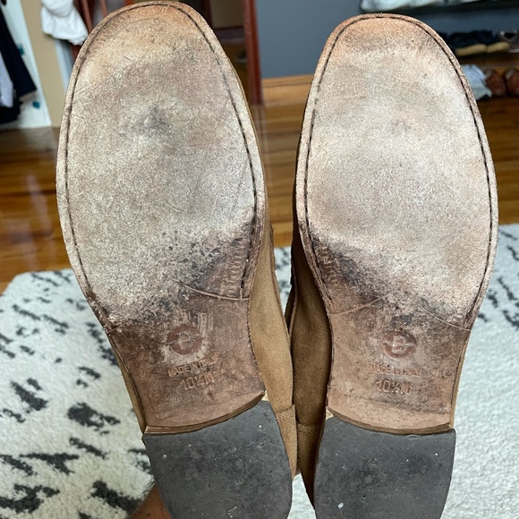 Broletto Brown Suede Loafer with Metal - Picture 2 of 4